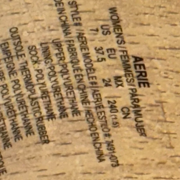 Aerie Clogs Slip On Shoe, sz 7 - Picture 7 of 7